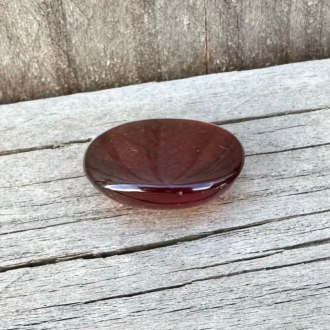 Natural Hessonite - 11.01 Carat | Cushion Cabochon Cut 3 Natural Hessonite - 11.01 Carat | Cushion Cabochon Cut - Image 3