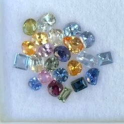 Natural Mix Coloured Sapphires Set Of Gemstones 22 Natural Mix Coloured Sapphires Set Of Gemstones -Sapphire Pal Shop natural mix coloured sapphires set of gemstonessapphirepal 144898