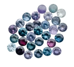Natural Multi-Coloured Spinel Parcel – 30 Round Cut Stones