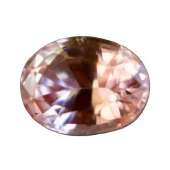 💎 Natural Padparadscha Sapphire – 1.37 Carats (Unheated, Oval Cut)