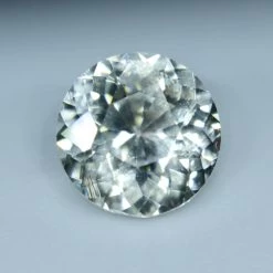 Natural Pale Champagne Sapphire – 1.19 Carat Round Cut From Ceylon (Sri Lanka) -Sapphire Pal Shop natural pale champagne sapphiresapphirepal 704518
