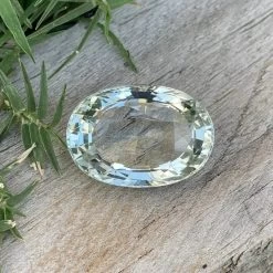 Natural Pale Green Beryl - 22.10 Carat