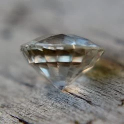 Natural Pale Peach Sapphire – 1.52 Carat Round Cut | Unheated Ceylon Gemstone -Sapphire Pal Shop natural pale peach sapphire 152 carat round cut unheated ceylon gemstonesapphirepal 444679