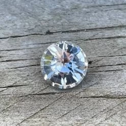 Natural Pale Peach Sapphire – 1.52 Carat Round Cut | Unheated Ceylon Gemstone -Sapphire Pal Shop natural pale peach sapphire 152 carat round cut unheated ceylon gemstonesapphirepal 698243