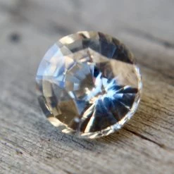 Natural Pale Peach Sapphire – 1.52 Carat Round Cut | Unheated Ceylon Gemstone -Sapphire Pal Shop natural pale peach sapphire 152 carat round cut unheated ceylon gemstonesapphirepal 827428