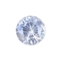 Natural Pale Peach Sapphire – 6 Mm Round Cut | Loose Gemstone For Jewellery