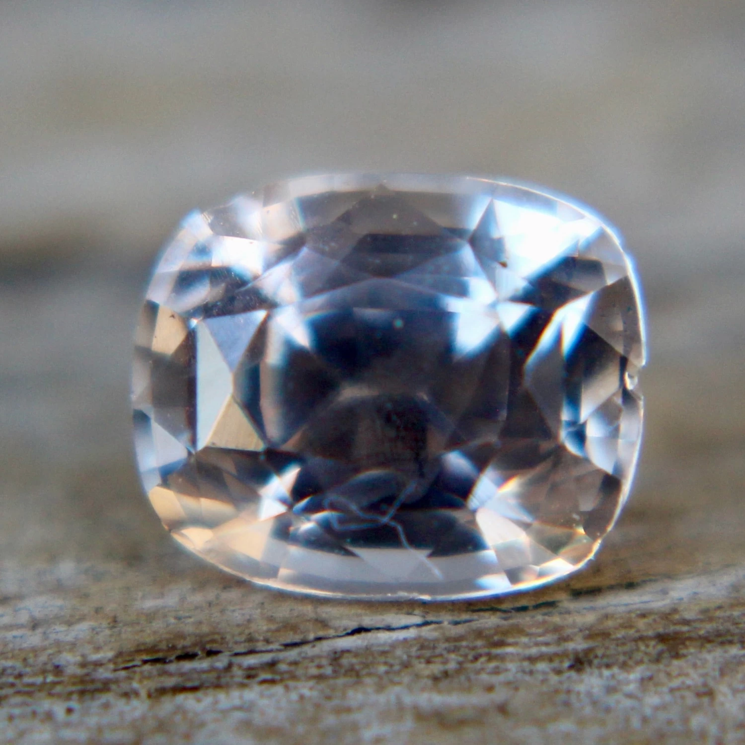 Natural Pale Pink Orange Sapphire 4 Natural Pale Pink Orange Sapphire - Image 4