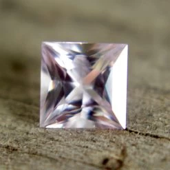 Natural Pale Pink Sapphire | Princess Cut | 0.92 Carat | Ceylon Sapphire -Sapphire Pal Shop natural pale pink sapphiresapphirepal 148256