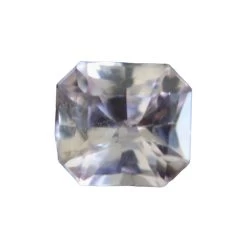 Natural Pale Pink Sapphire | Radiant Cut | 1.26 Carat | 6.31x5.71x3.23 Mm | Ceylon