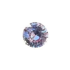 Natural Pale Pink Sapphire | Round Cut | 1.23 Carat | 6.65x6.65x3.90 Mm | Ceylon