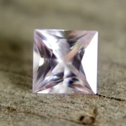 Natural Pale Pink Sapphire | Princess Cut | 0.92 Carat | Ceylon Sapphire -Sapphire Pal Shop natural pale pink sapphiresapphirepal 872937