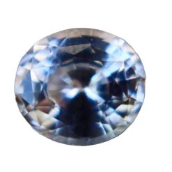 Natural Pale Pink Sapphire | Oval Cut | 1.35 Carat | 6.84x6.18x4.01 Mm | Untreated Ceylon Gemstone