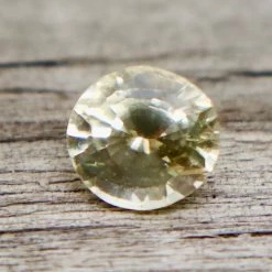 Natural Pale Yellow Sapphire – 0.68 Carat | Oval Cut | Ceylon Origin