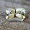Natural Pale Yellow Sapphire – 0.72 Carat Emerald Cut | Ceylon