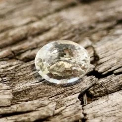 Natural Pale Yellow Sapphire – 0.77 Carat Oval Cut | Ceylon Origin -Sapphire Pal Shop natural pale yellow sapphire 077 carat oval cut ceylon originsapphirepal 914225