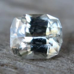 Natural Pale Yellow Sapphire – 2.12 Carat Cushion Cut | Ceylon Origin