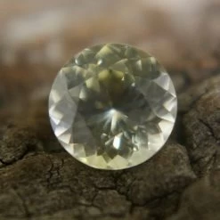 Natural Pale Yellow Sapphire – 1.22 Carat Round Cut From Ceylon (Sri Lanka) -Sapphire Pal Shop natural pale yellow sapphiresapphirepal 111403
