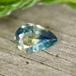 Natural Parti Sapphire – 0.61 Carat Pear Cut | Clean | Unheated -Sapphire Pal Shop natural parti sapphire 061 carat pear cut clean unheatedsapphirepal 231045