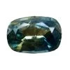 Natural Parti Sapphire – 1.06 Carat | Cushion Cut | Green Yellow Loose Gemstone