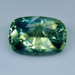 Natural Parti Sapphire – 1.06 Carat | Cushion Cut | Green Yellow Loose Gemstone -Sapphire Pal Shop natural parti sapphire 106 carat cushion cut green yellow loose gemstonesapphirepal 768602