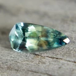 Natural Parti Sapphire – 1.18 Carat Modified Pear Cut | Unheated -Sapphire Pal Shop natural parti sapphire 118 carat modified pear cut unheatedsapphirepal 300351