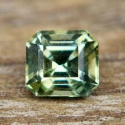 Natural Parti Sapphire – 1.40 Carat | Octagonal Emerald Cut | Unheated Bi-Coloured Gemstone