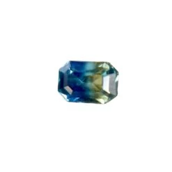 Natural Parti Sapphire | Emerald Cut | 0.60 Carat | Australian Origin