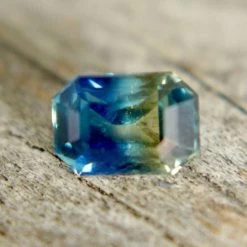 Natural Parti Sapphire | Emerald Cut | 0.60 Carat | Australian Origin -Sapphire Pal Shop natural parti sapphire emerald cut 060 carat australian originsapphirepal 686167