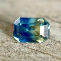 Natural Parti Sapphire | Emerald Cut | 0.60 Carat | Australian Origin -Sapphire Pal Shop natural parti sapphire emerald cut 060 carat australian originsapphirepal 815071
