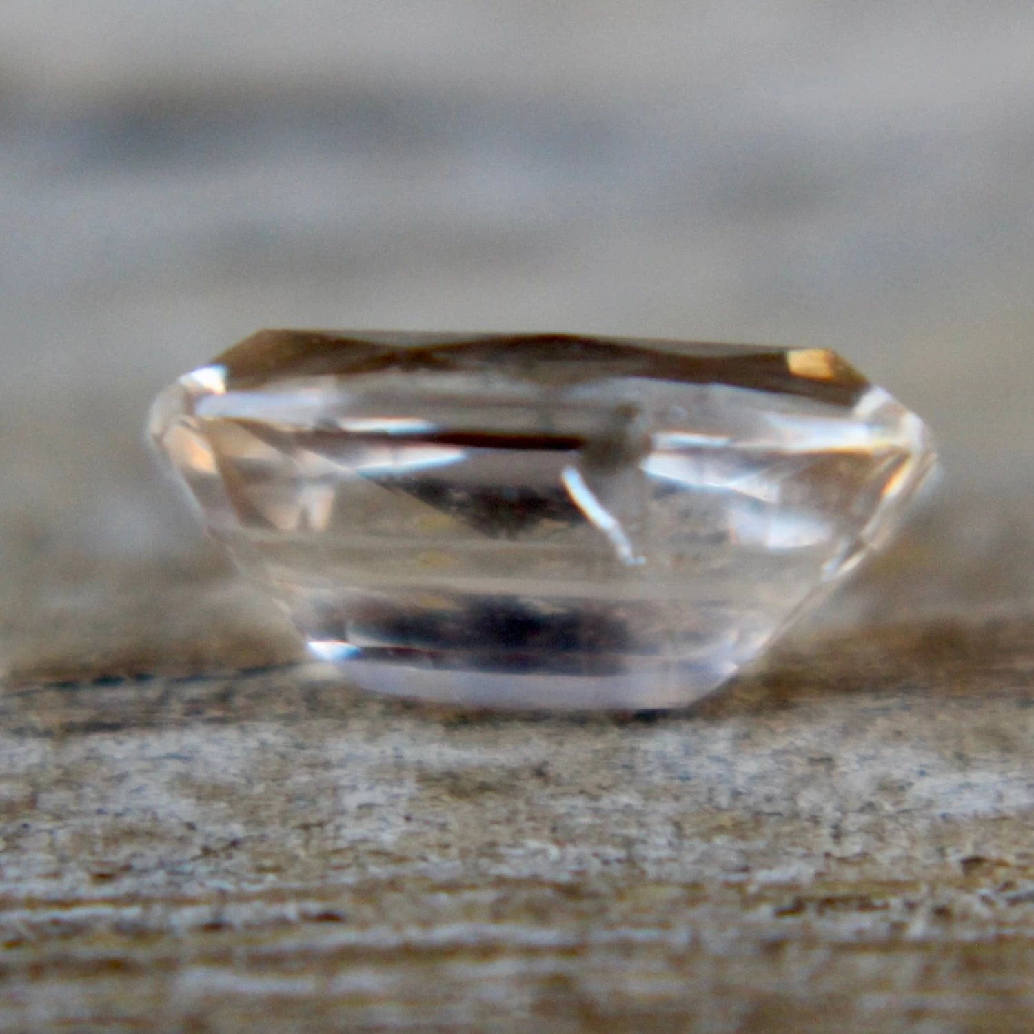 Natural Peach Sapphire – Cushion Cut 7x5 Mm | Unheated Gemstone 2 Natural Peach Sapphire – Cushion Cut 7x5 Mm | Unheated Gemstone - Image 2