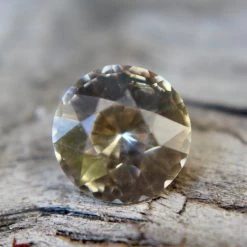 Natural Peachy Champagne Sapphire – 2.42 Carat Round Cut | Untreated Gemstone -Sapphire Pal Shop natural peachy champagne sapphire 242 carat round cut untreated gemstonesapphirepal 124524