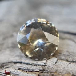 Natural Peachy Champagne Sapphire – 2.42 Carat Round Cut | Untreated Gemstone -Sapphire Pal Shop natural peachy champagne sapphire 242 carat round cut untreated gemstonesapphirepal 528532