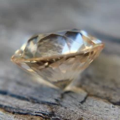 Natural Peachy Champagne Sapphire – 2.42 Carat Round Cut | Untreated Gemstone -Sapphire Pal Shop natural peachy champagne sapphire 242 carat round cut untreated gemstonesapphirepal 980859