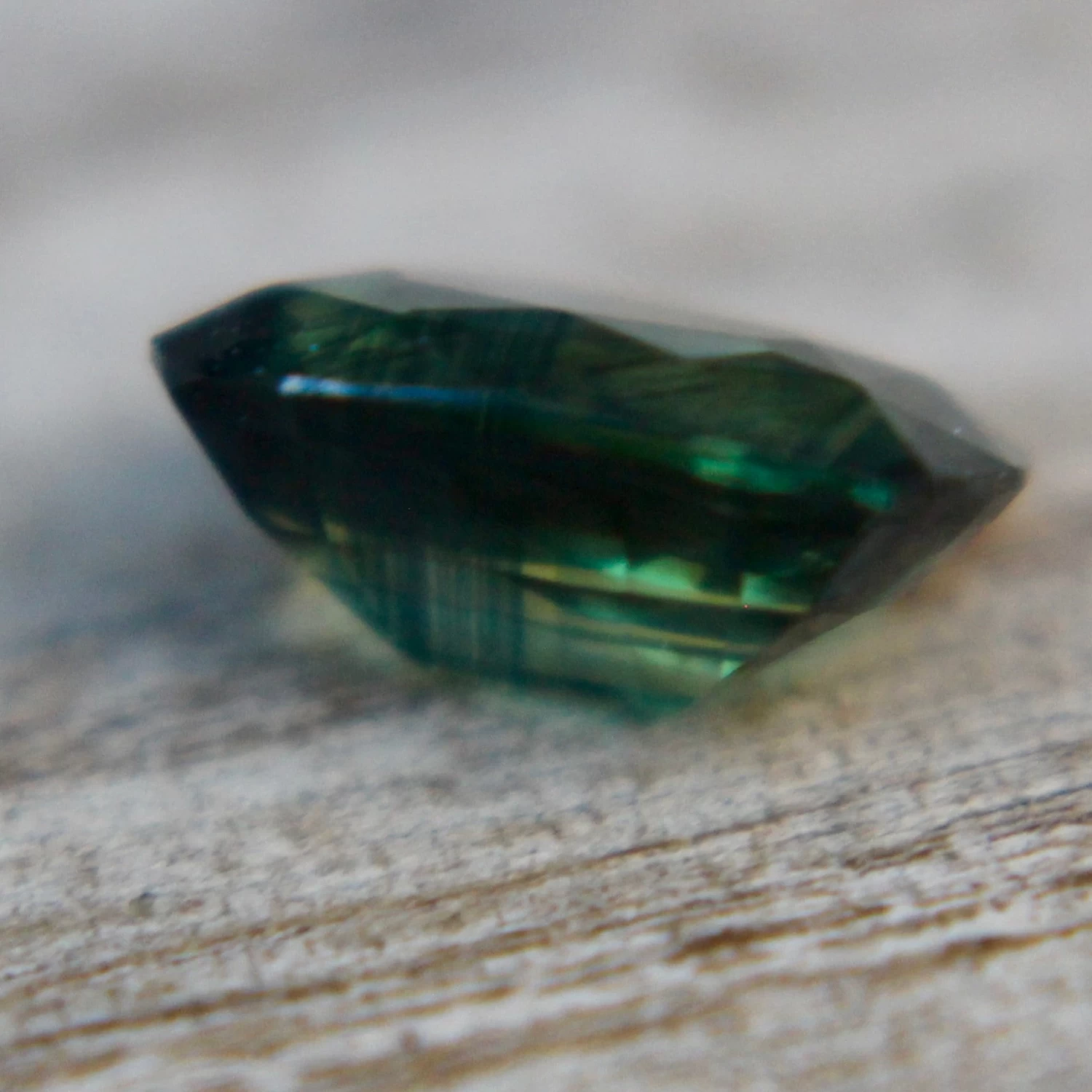 Natural Peacock Green Sapphire 3 Natural Peacock Green Sapphire - Image 3