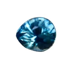 Natural Peacock Sapphire – 0.70 Carat Pear Cut From Madagascar