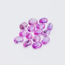 Natural Pink Sapphires | Ceylon Oval Cut Lot | 45 Stones -Sapphire Pal Shop natural pink sapphires setsapphirepal 297375