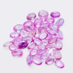Natural Pink Sapphires | Ceylon Oval Cut Lot | 45 Stones -Sapphire Pal Shop natural pink sapphires setsapphirepal 536649
