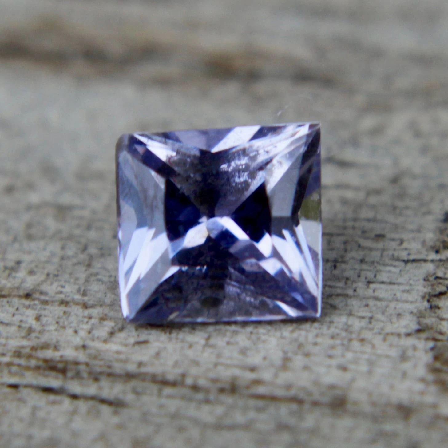 Natural Pinkish Purple Sapphire – 0.31 Carat Princess Cut 6 Natural Pinkish Purple Sapphire – 0.31 Carat Princess Cut - Image 6