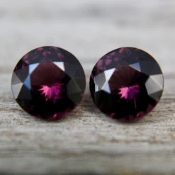Natural Pinkish Purple Spinel Pair -Sapphire Pal Shop natural pinkish purple spinel pairsapphirepal 251754