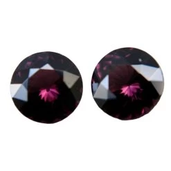 Natural Pinkish Purple Spinel Pair