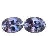 Natural Purple Sapphire Pair