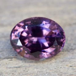 Natural Purple Spinel 1.20ct – Untreated Oval Gem From Ceylon