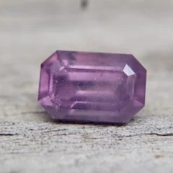 💎 Natural Purple Spinel – 1.22 Carats (Emerald Cut, Ceylon)