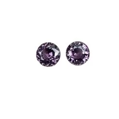 Natural Purple Spinel Pair