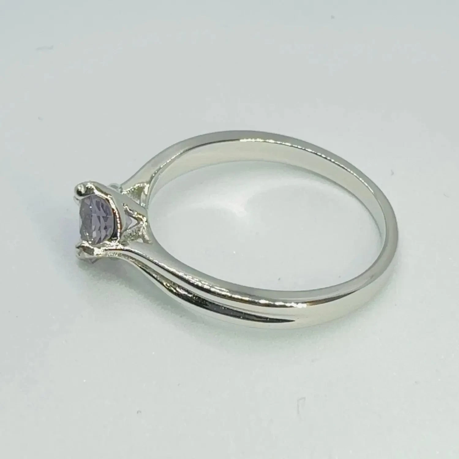 Natural Purple Spinel Ring 9 Natural Purple Spinel Ring - Image 9