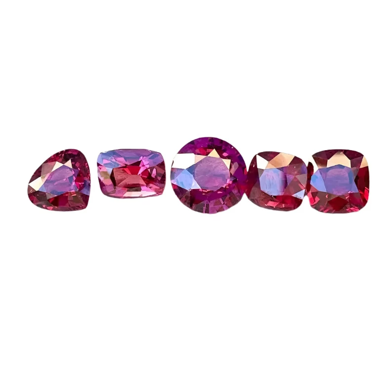 Natural Rhodolite Garnet Lot – 12.93 Carat 1 Natural Rhodolite Garnet Lot – 12.93 Carat