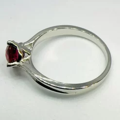 Natural Rhodolite Garnet Solitaire Ring 14 Natural Rhodolite Garnet Solitaire Ring -Sapphire Pal Shop natural rhodolite garnet solitaire ringsapphirepal 301836