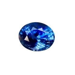 Natural Royal Blue Sapphire – 2.02 Carat Oval Cut