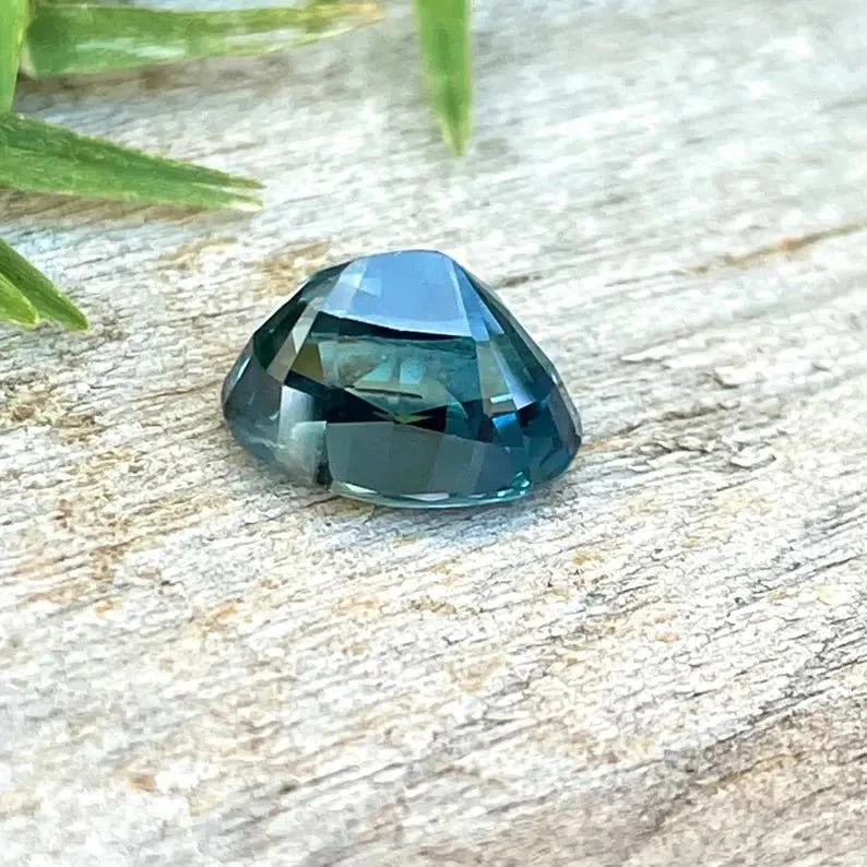 Natural Teal Blue Sapphire 3 Natural Teal Blue Sapphire - Image 3