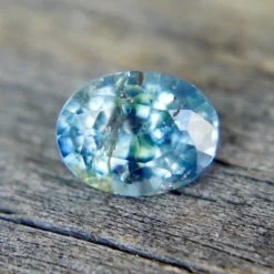 Natural Teal Sapphire – 0.66 Carat Oval Cut | Unheated Madagascar Gemstone